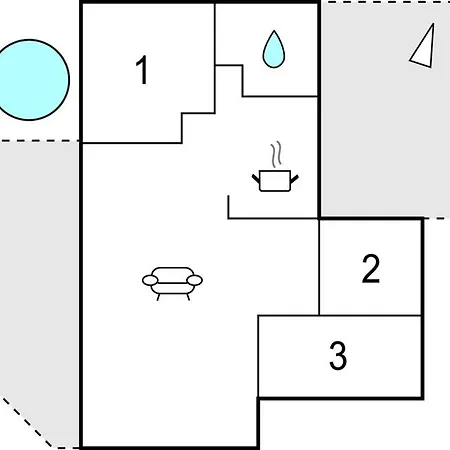 Tatil Evi 3 Bedroom Lovely In Løkken